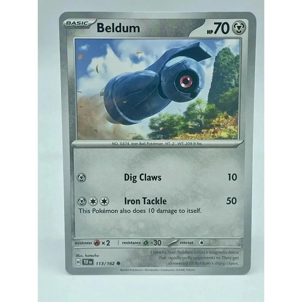 Beldum‎ 113/162 Temporal Forces Non Holo Pokemon TCG Mint Unplayed